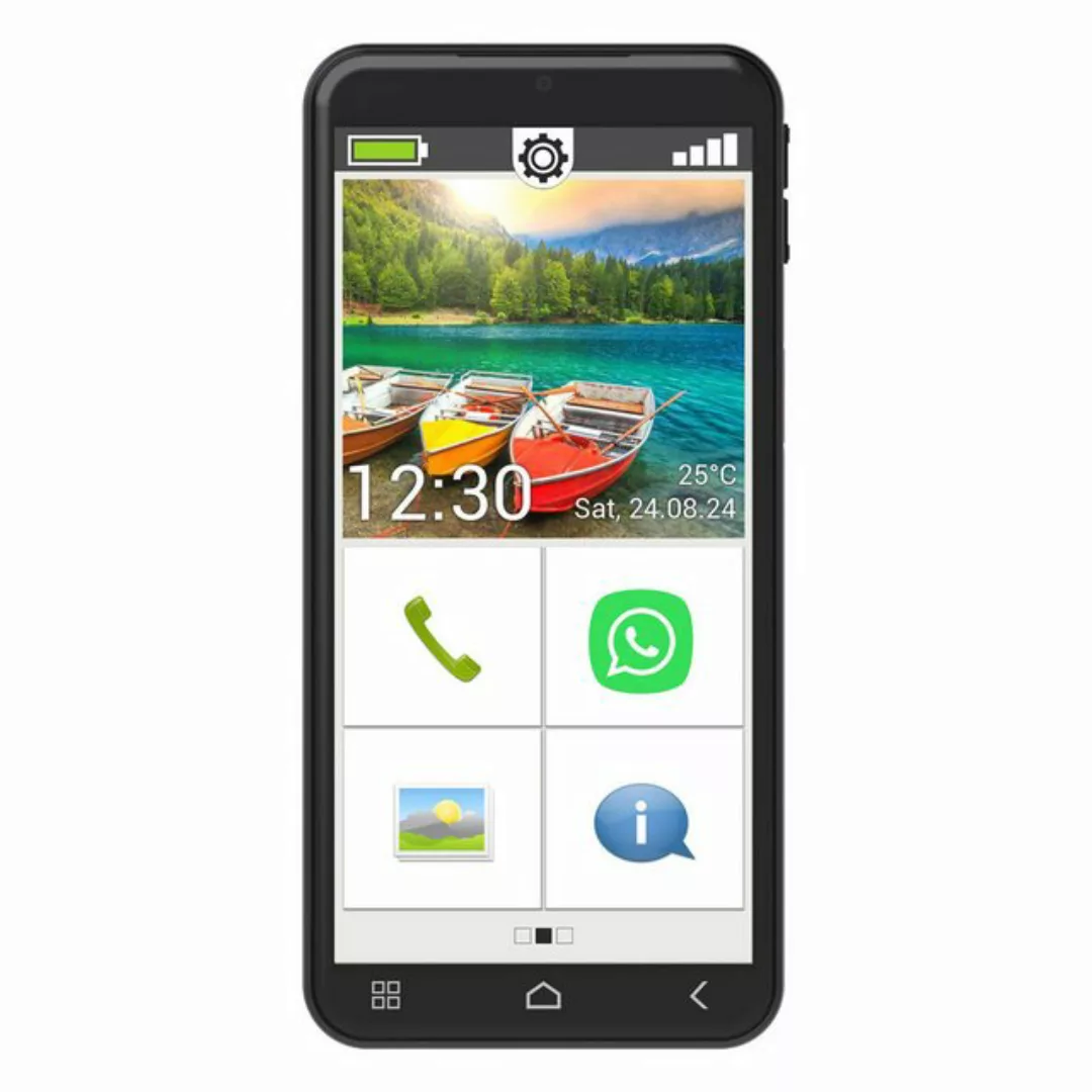 Emporia Emporia SMART.6lite 128GB, Schwarz Smartphone (5,5 Zoll, 13 MP, Tri günstig online kaufen