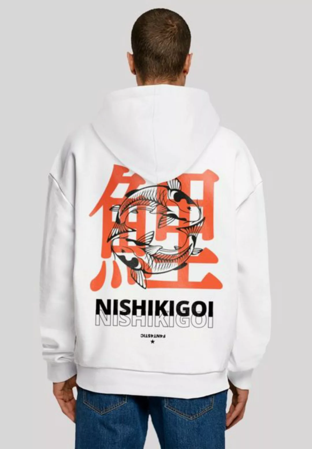 F4NT4STIC Kapuzenpullover Nishikigoi Koi Japan Grafik Print günstig online kaufen