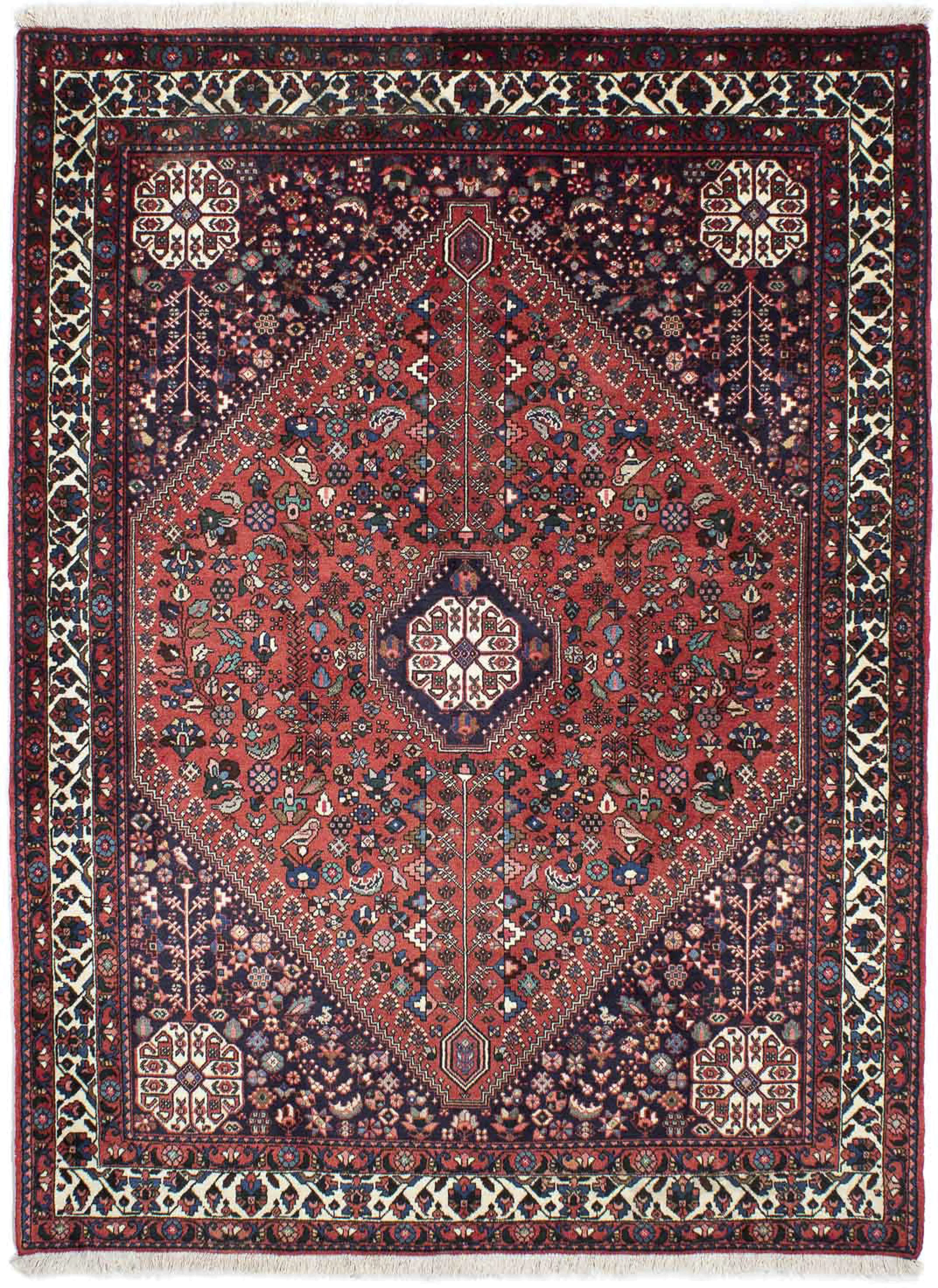 morgenland Wollteppich »Gabbeh - Kaschkuli Persern - 203 x 153 cm - dunkelr günstig online kaufen