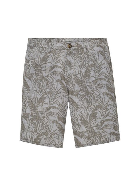 TOM TAILOR Bermudas Regular Shorts mit Leinen günstig online kaufen