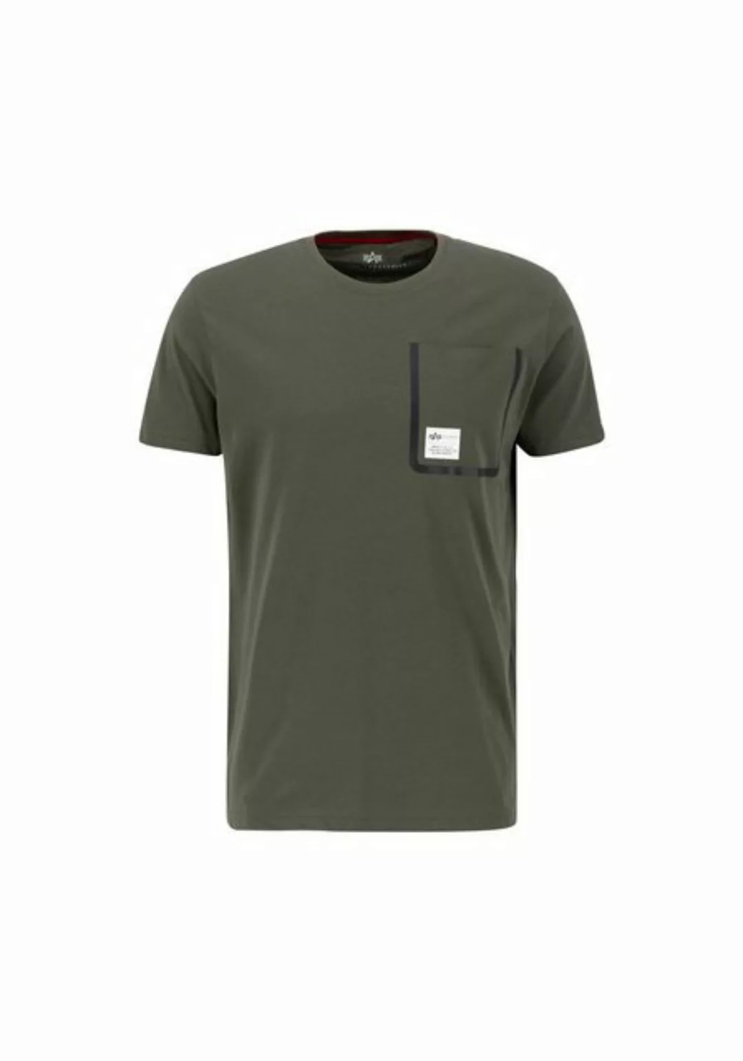 Alpha Industries T-Shirt ALPHA INDUSTRIES Men - T-Shirts Label Pocket T günstig online kaufen