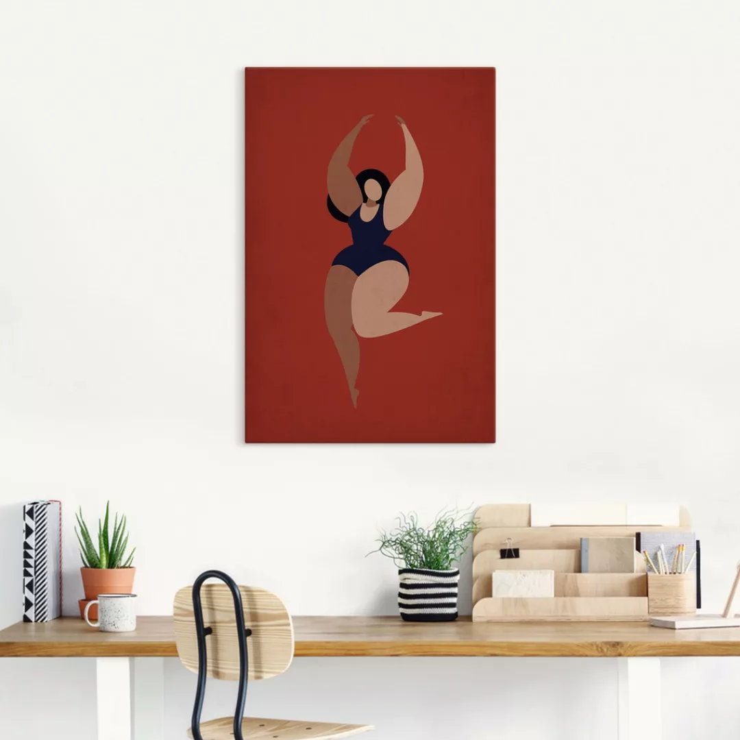 Artland Leinwandbild "Prima Ballerina", Bilder von Frauen, (1 St.), auf Kei günstig online kaufen