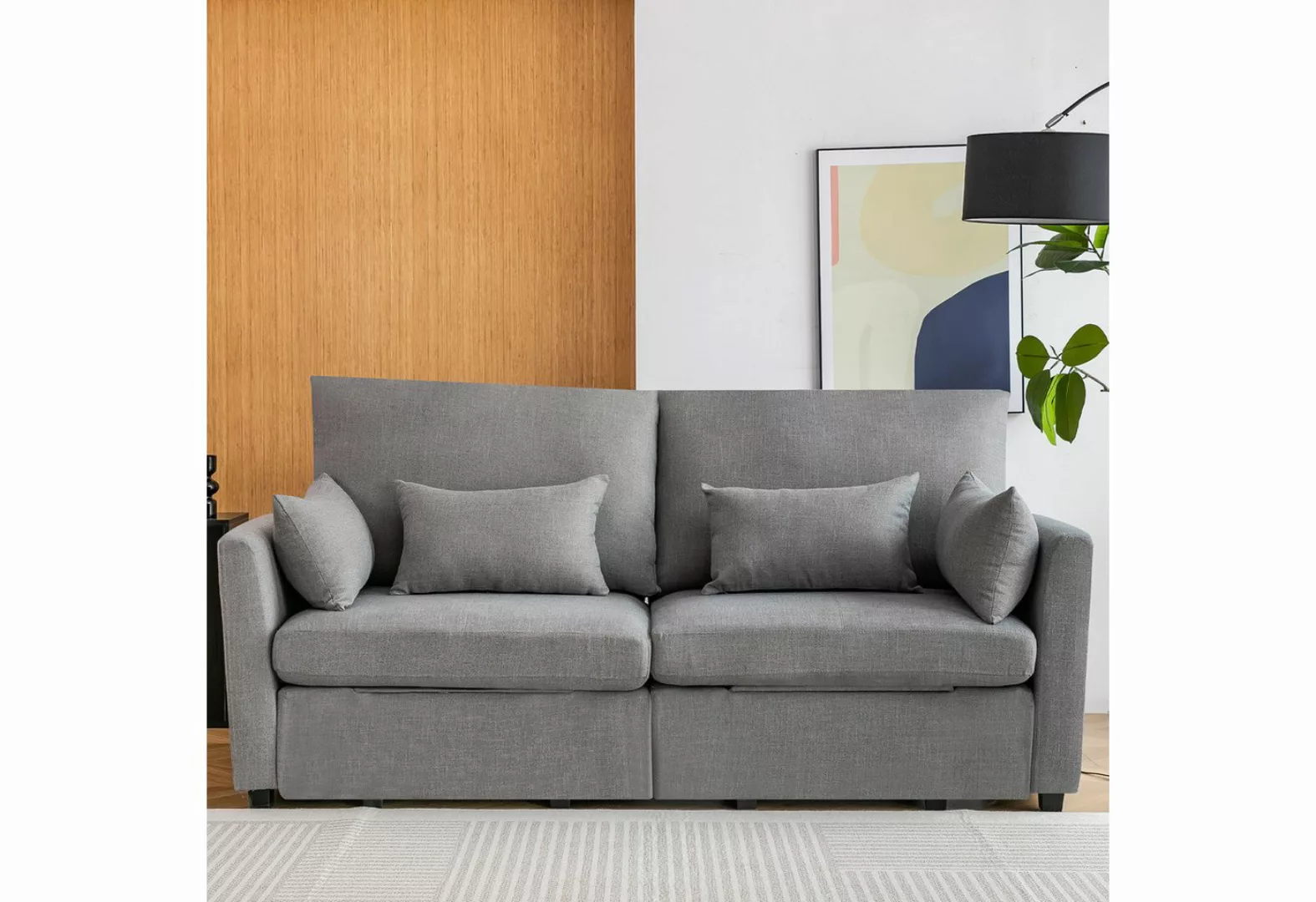 HOMYEDAMIC Big-Sofa 1/2/3/4/5/6-Sitzer Ecksofa Loungesessel einschließlich günstig online kaufen