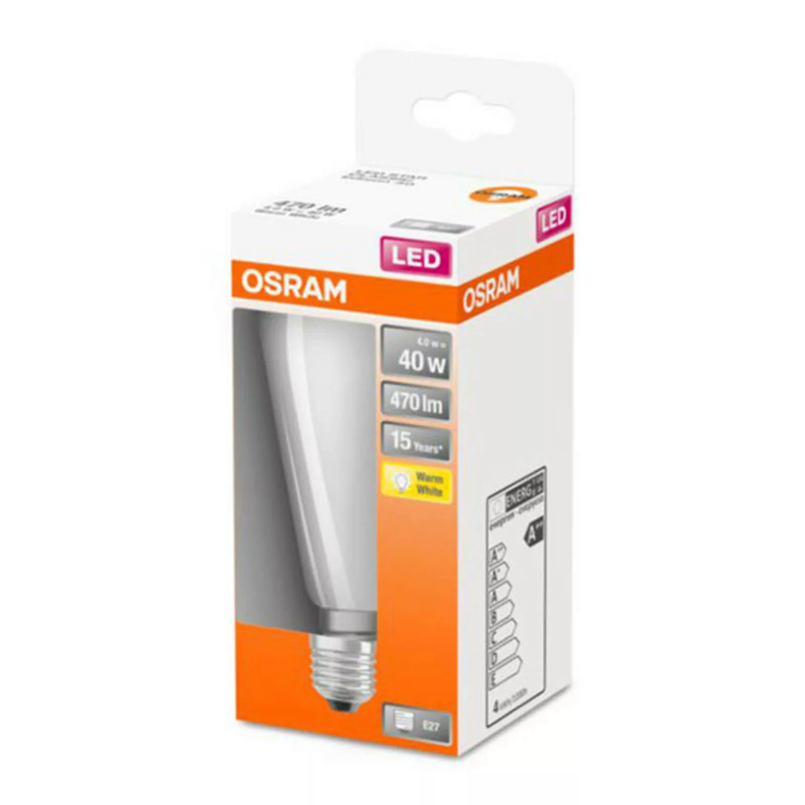 OSRAM Classic ST LED-Lampe E27 4W 2.700K opal günstig online kaufen