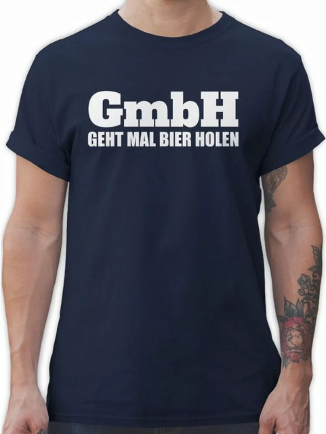 Shirtracer T-Shirt GmbH - Geht mal Bier holen Sprüche Statement mit Spruch günstig online kaufen