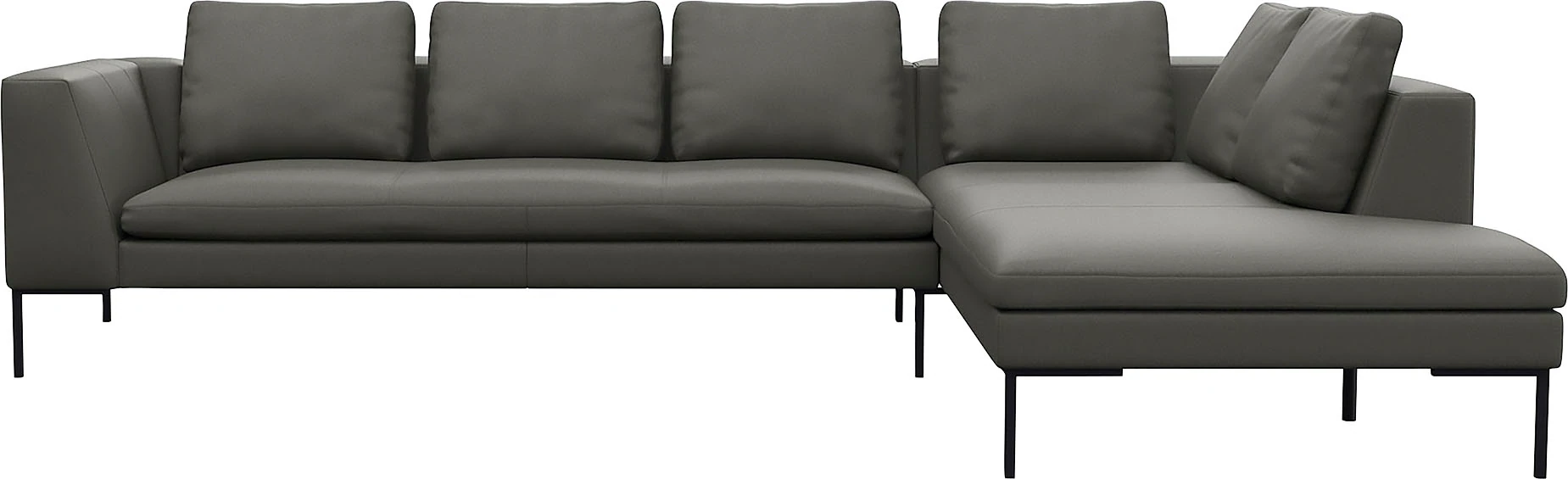 FLEXLUX Ecksofa "Loano, superbequemer Sitzkomfort durch Kaltschaum im Sitz" günstig online kaufen