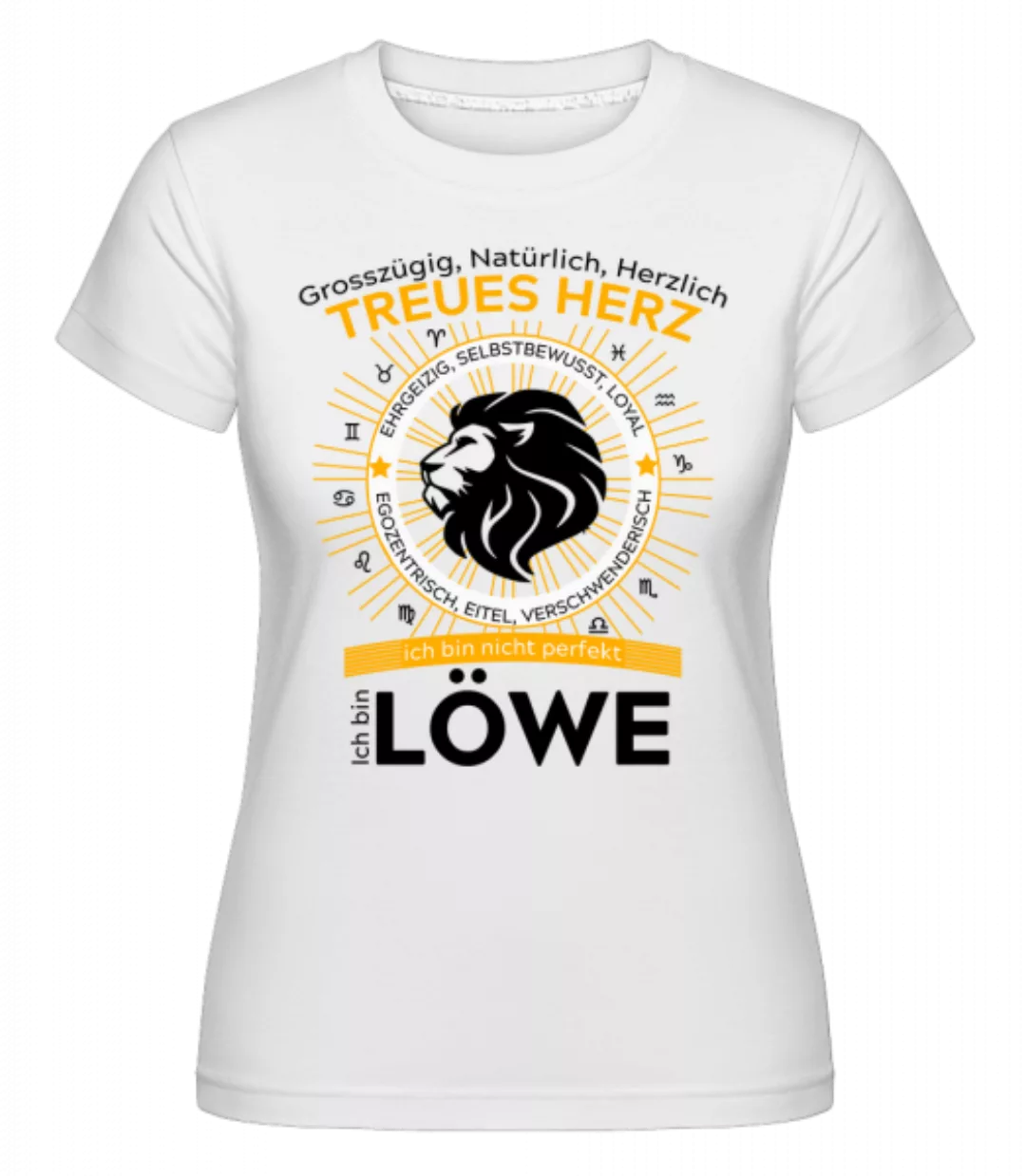 Sternzeichen Löwe · Shirtinator Frauen T-Shirt günstig online kaufen