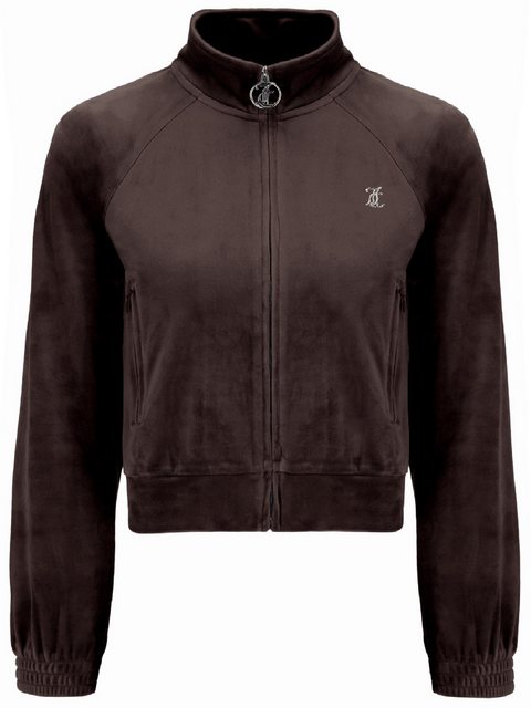 Juicy Couture Kapuzennickijacke TANYA Damen Trainingsjacke Damen, samtige S günstig online kaufen