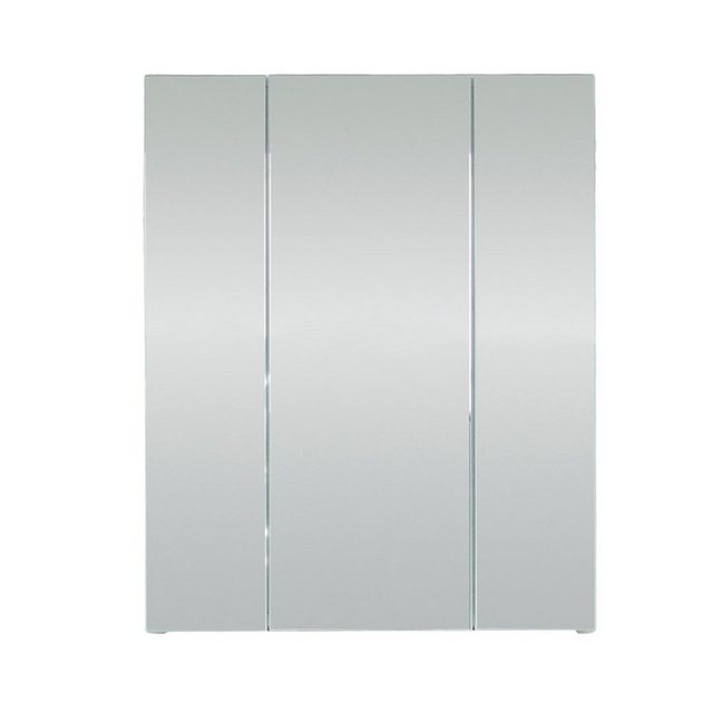 ebuy24 Badezimmerspiegelschrank Monte Bad Spiegelschrank 3 Türen weiß. günstig online kaufen