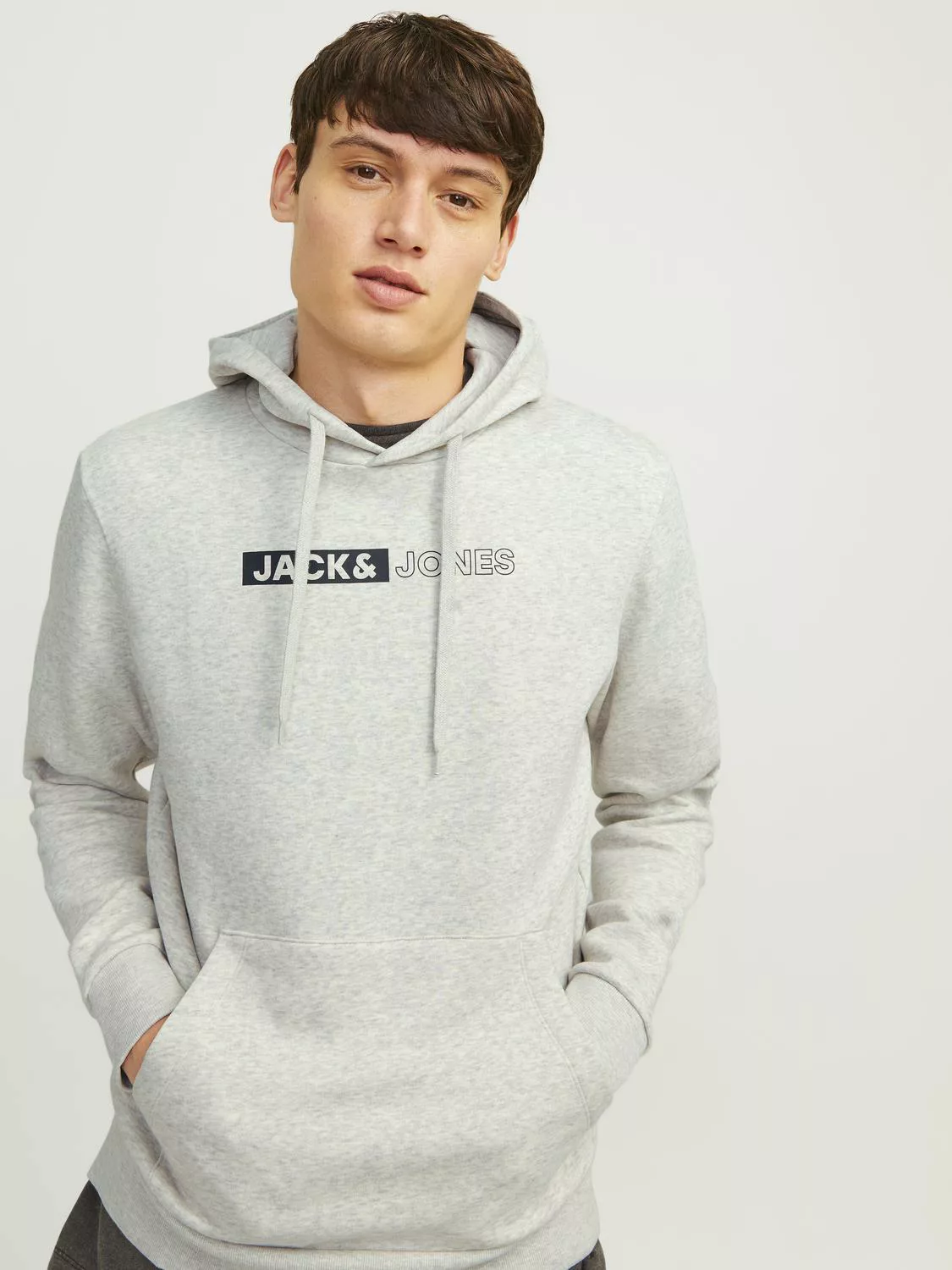 Jack & Jones Herren Hoodie Kapuzenpullover JJECORP LOGO - Regular Fit günstig online kaufen