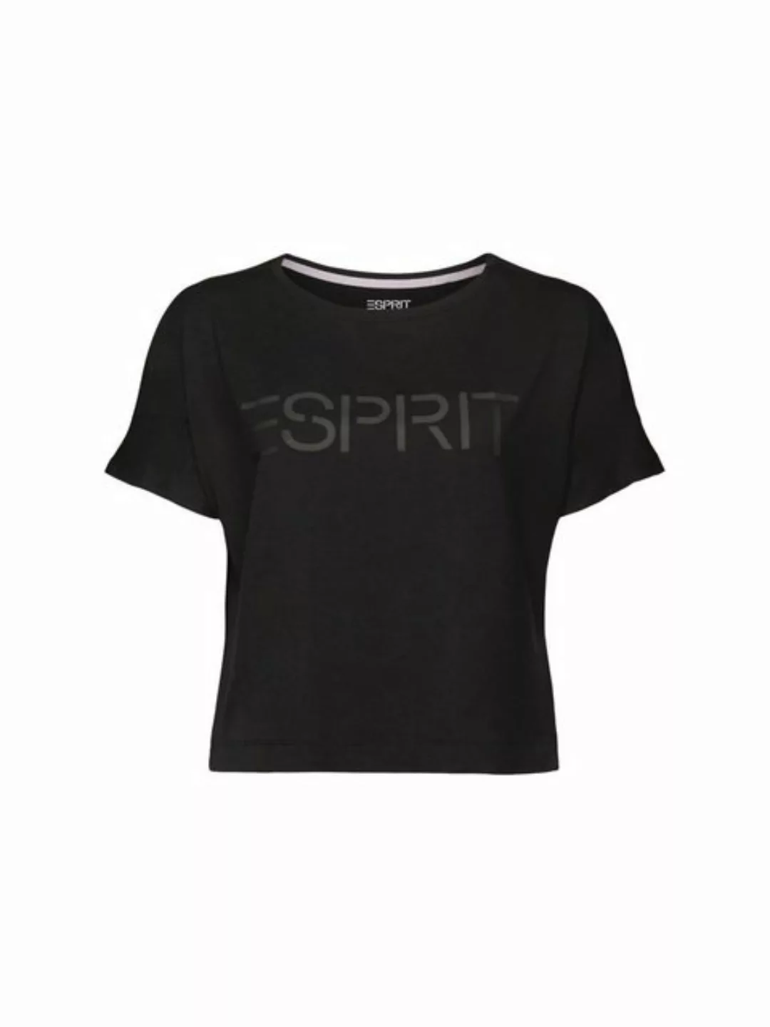 esprit sports T-Shirt Jersey-T-Shirt mit Logo (1-tlg) günstig online kaufen