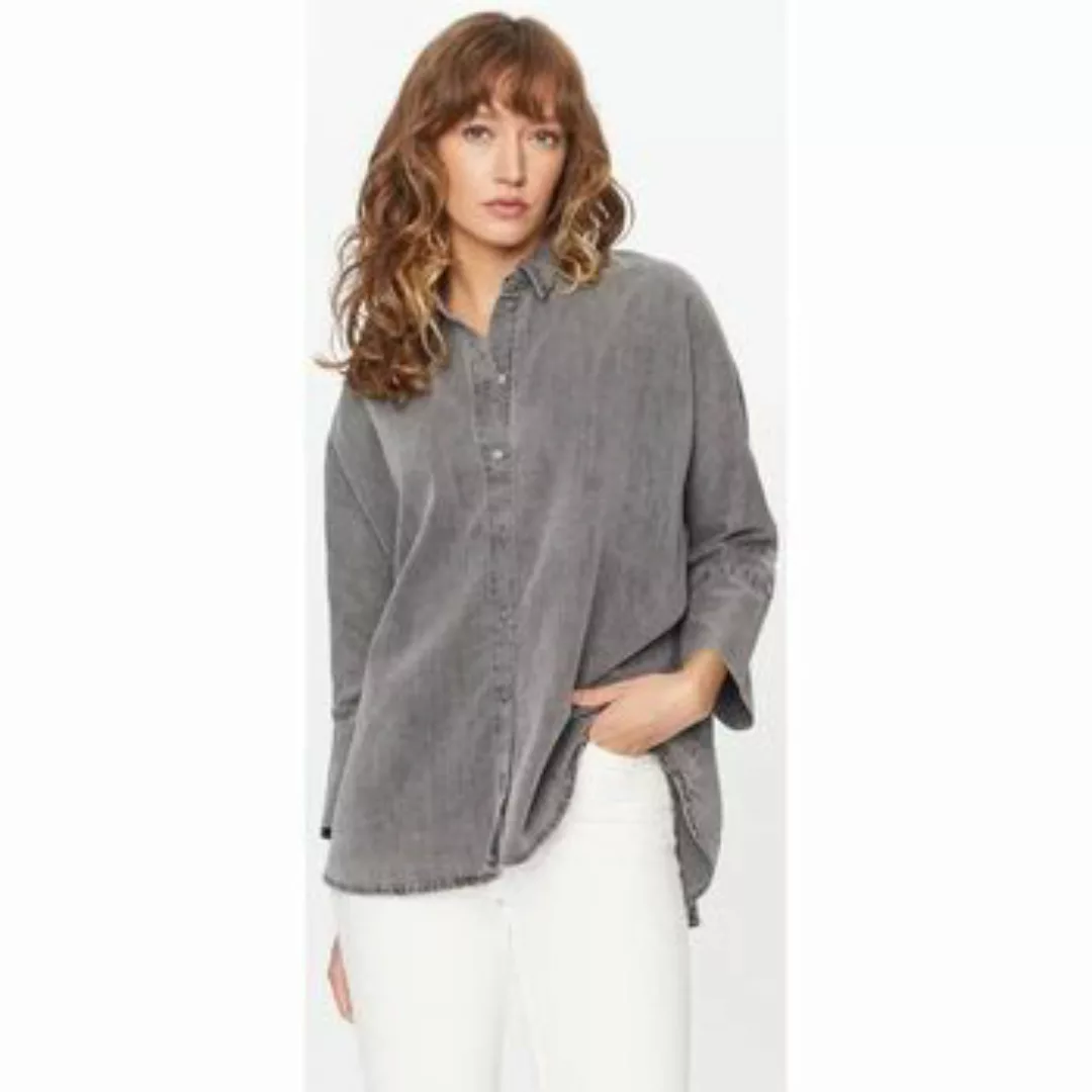 Only  Blusen 15297780 GRACE-GREY DENIM günstig online kaufen