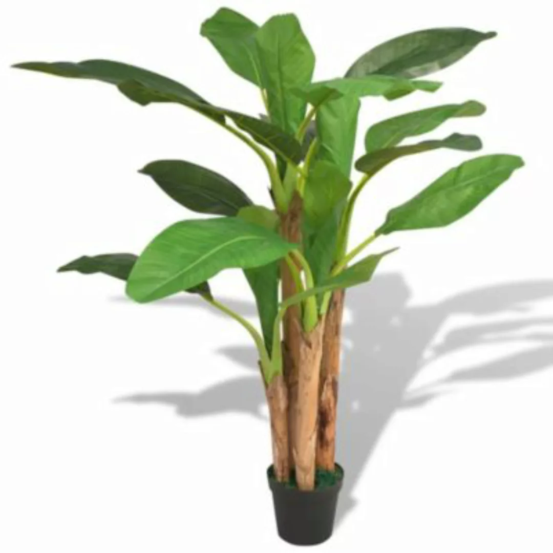 Künstlicher Bananenbaum Mit Topf 175 Cm Grün günstig online kaufen