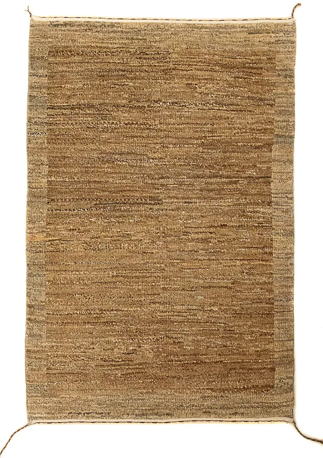 morgenland Wollteppich »Gabbeh - Indus - 93 x 60 cm - braun«, rechteckig, W günstig online kaufen