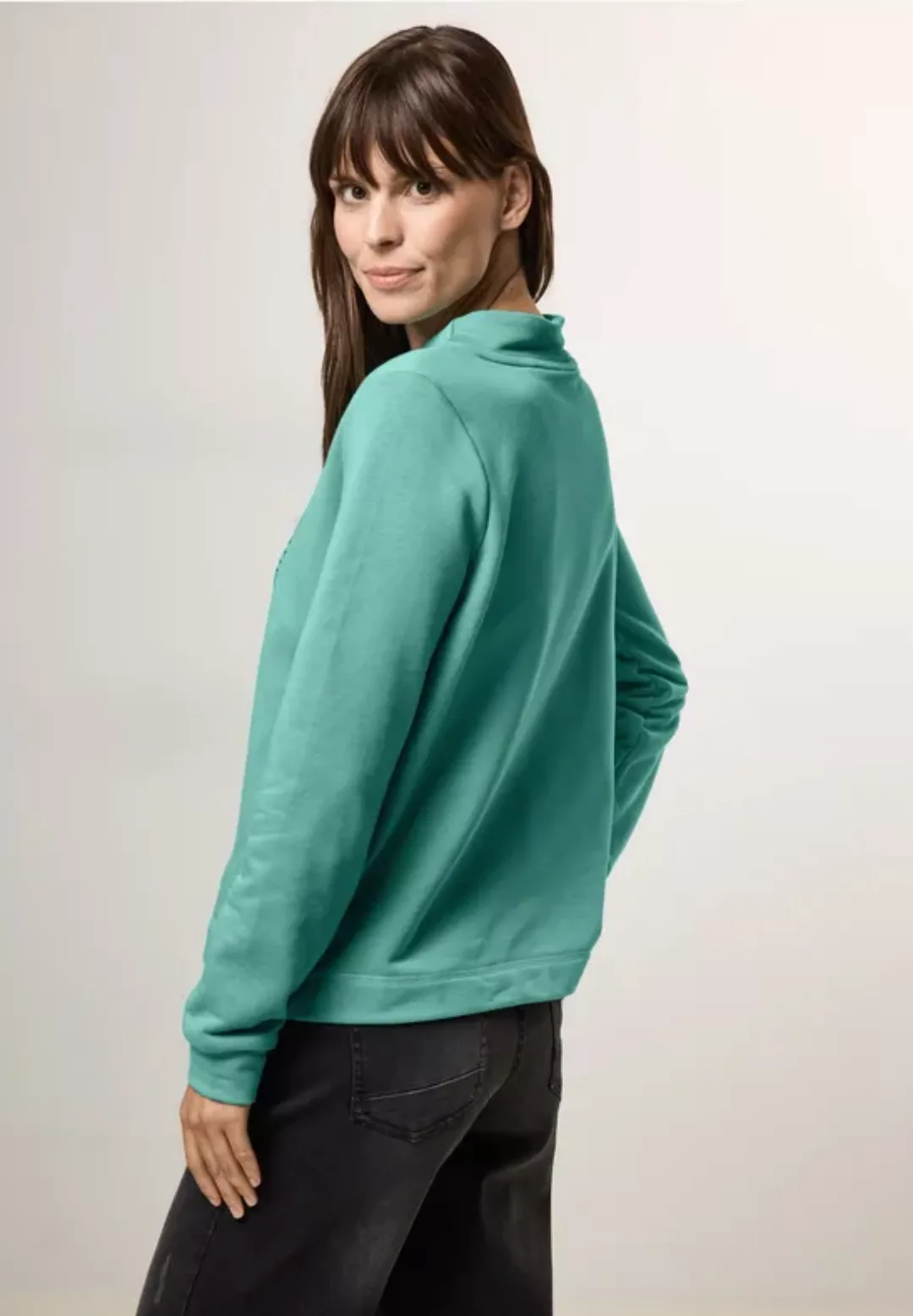 Cecil Sweatshirt Turtleneck Sweatshirt with Pri günstig online kaufen