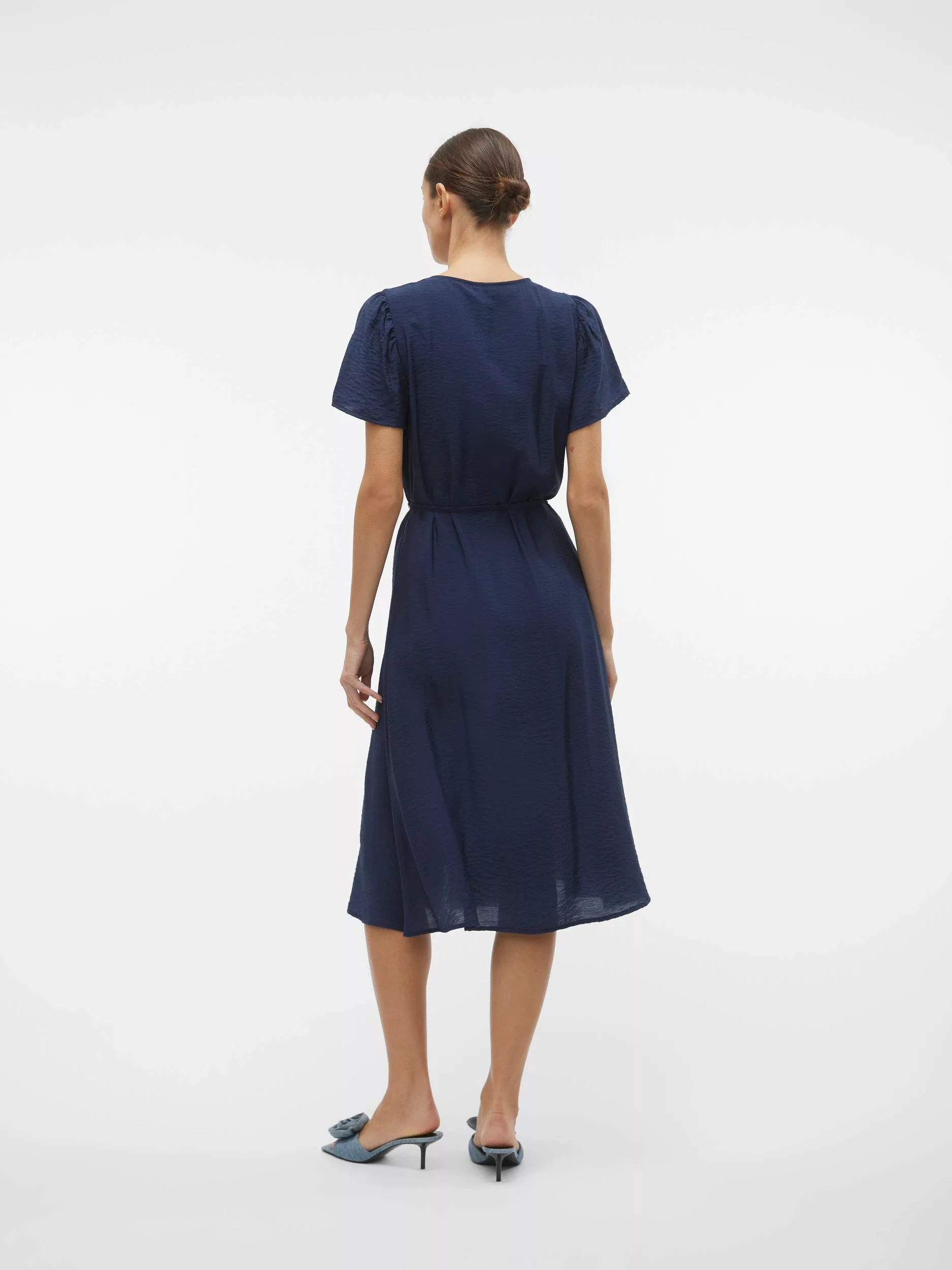 Vero Moda Minikleid VMJOSIE SS CALF SHIRT DRESS WVN GA günstig online kaufen