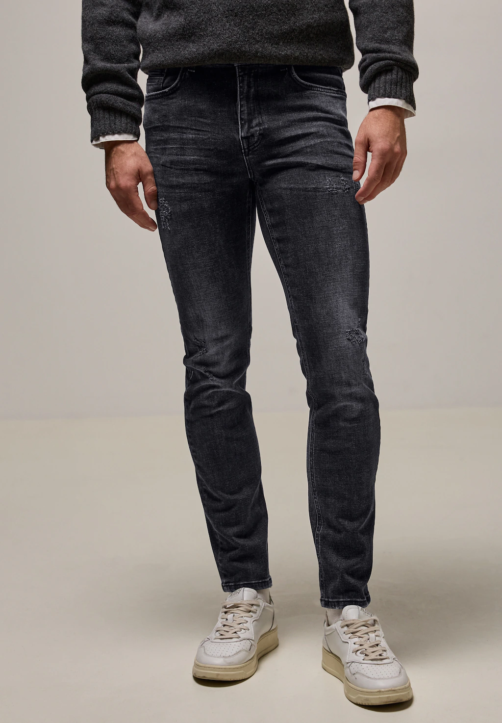 STREET ONE MEN Slim-fit-Jeans, Middle Waist günstig online kaufen