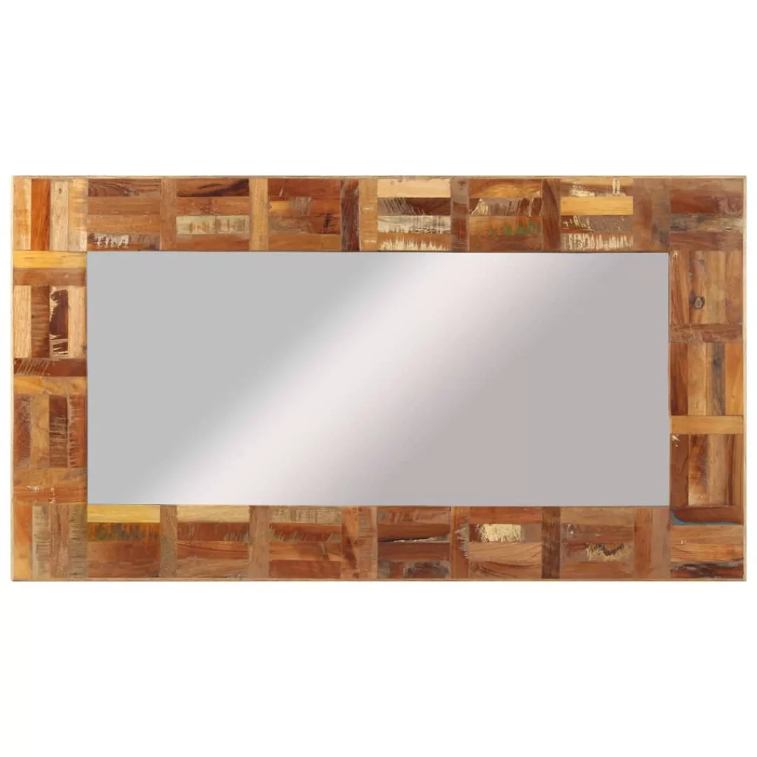 Vidaxl Wandspiegel Altholz Massiv 60x110 Cm günstig online kaufen