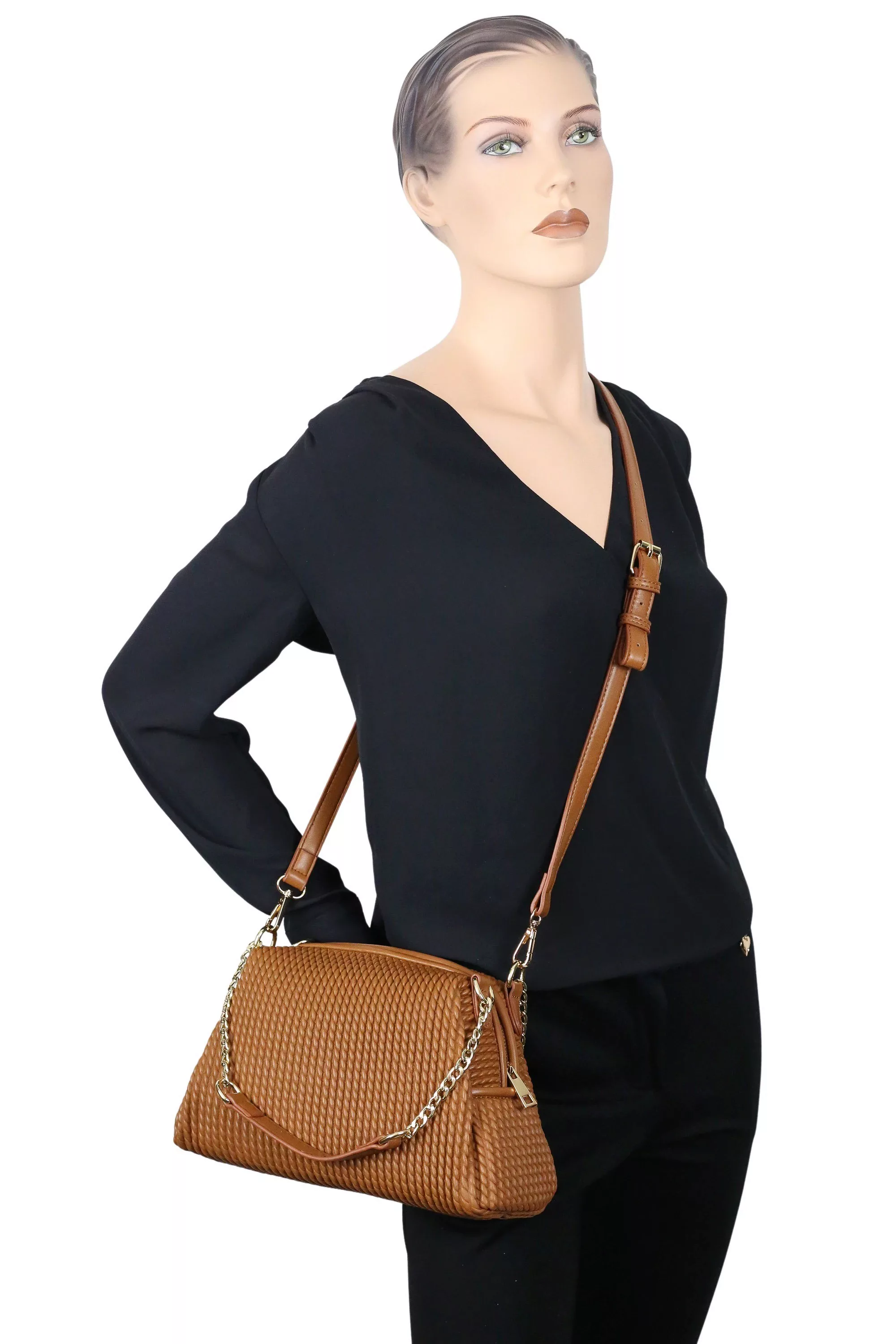 COLLEZIONE ALESSANDRO Schultertasche "Audrey", elegante Tasche in modischem günstig online kaufen