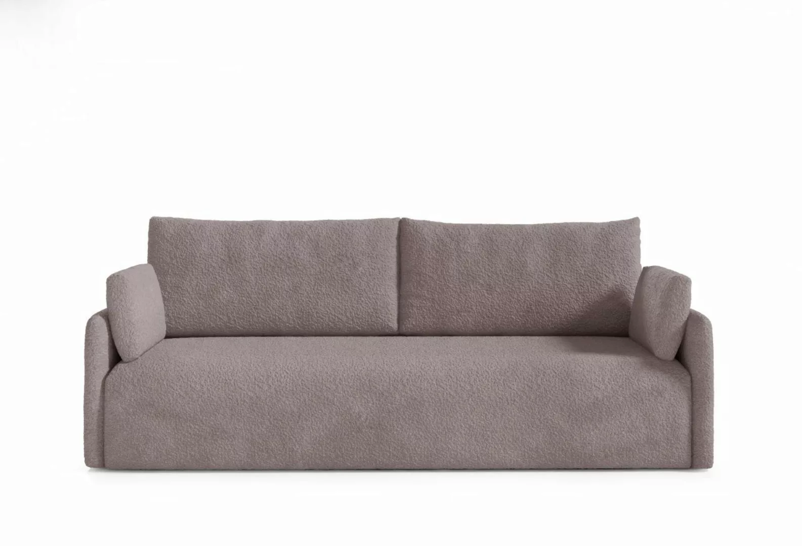 moebelfaktor Schlafsofa Mino 3-Sitzer ABRIAMO Bouclé Stoff, mit Ausklappfun günstig online kaufen