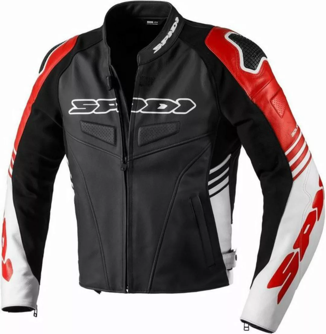 SpiDi Motorradjacke Track Warrior Motorrad Lederjacke günstig online kaufen