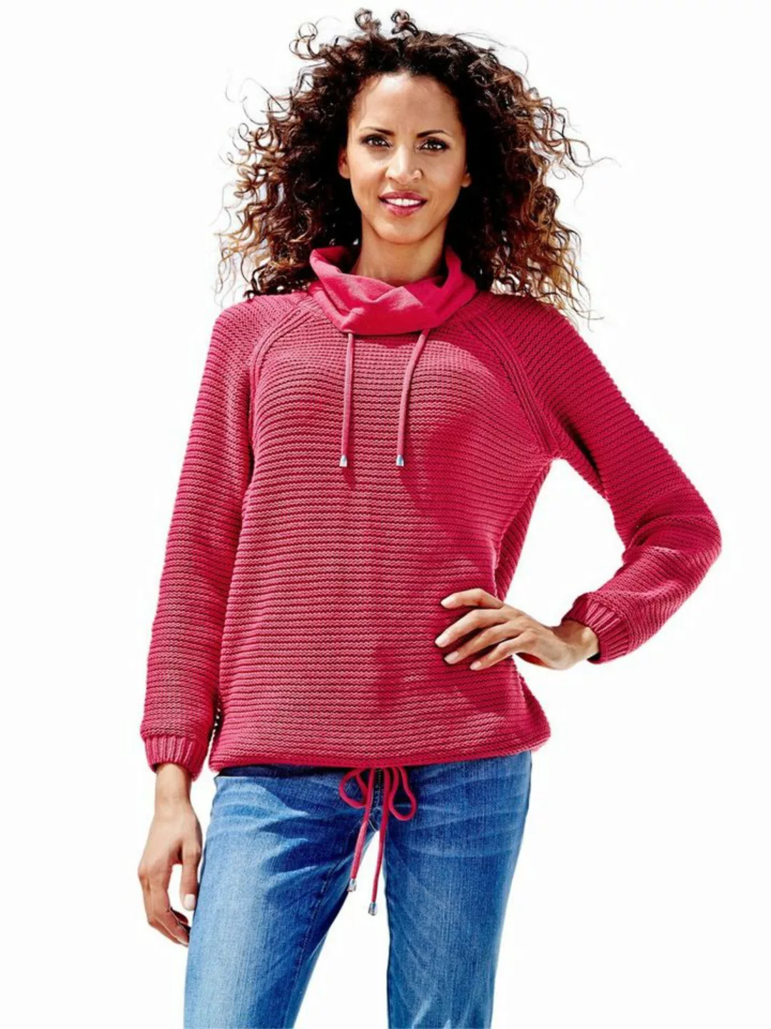 heine Strickpullover Troyer günstig online kaufen