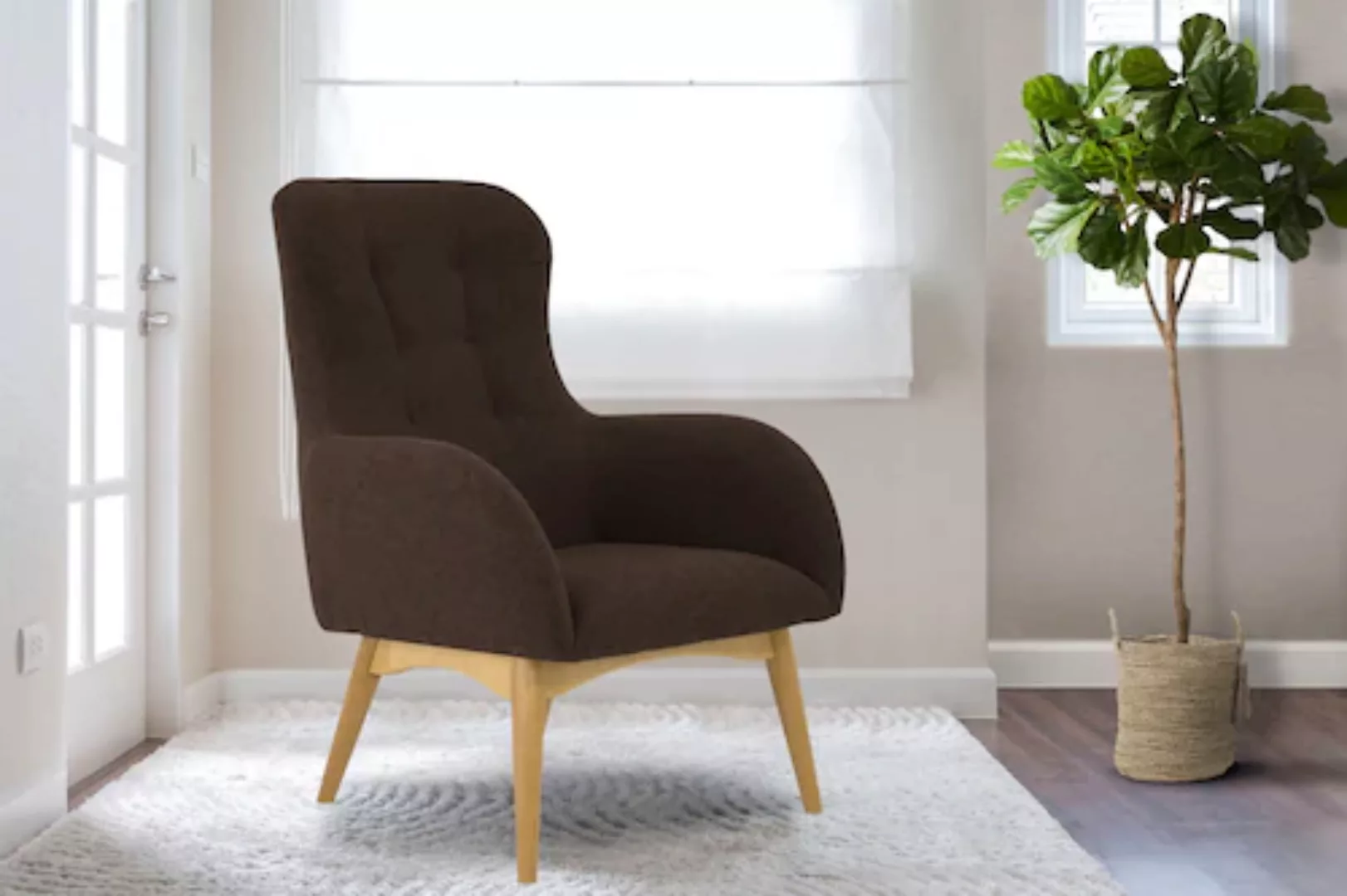Home affaire Sessel "Leonarda" günstig online kaufen
