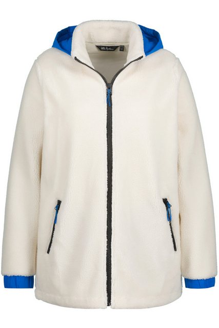 Ulla Popken Sommerjacke Teddyjacke Kapuze Stehkragen hinten länger günstig online kaufen