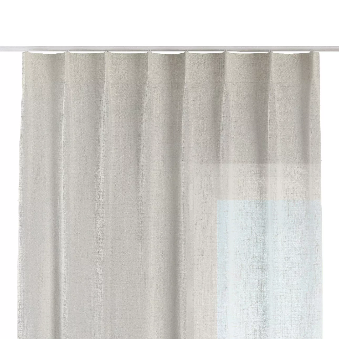Vorhang mit flämischen 1-er Falten, ecru, Alara Premium (145-02) günstig online kaufen
