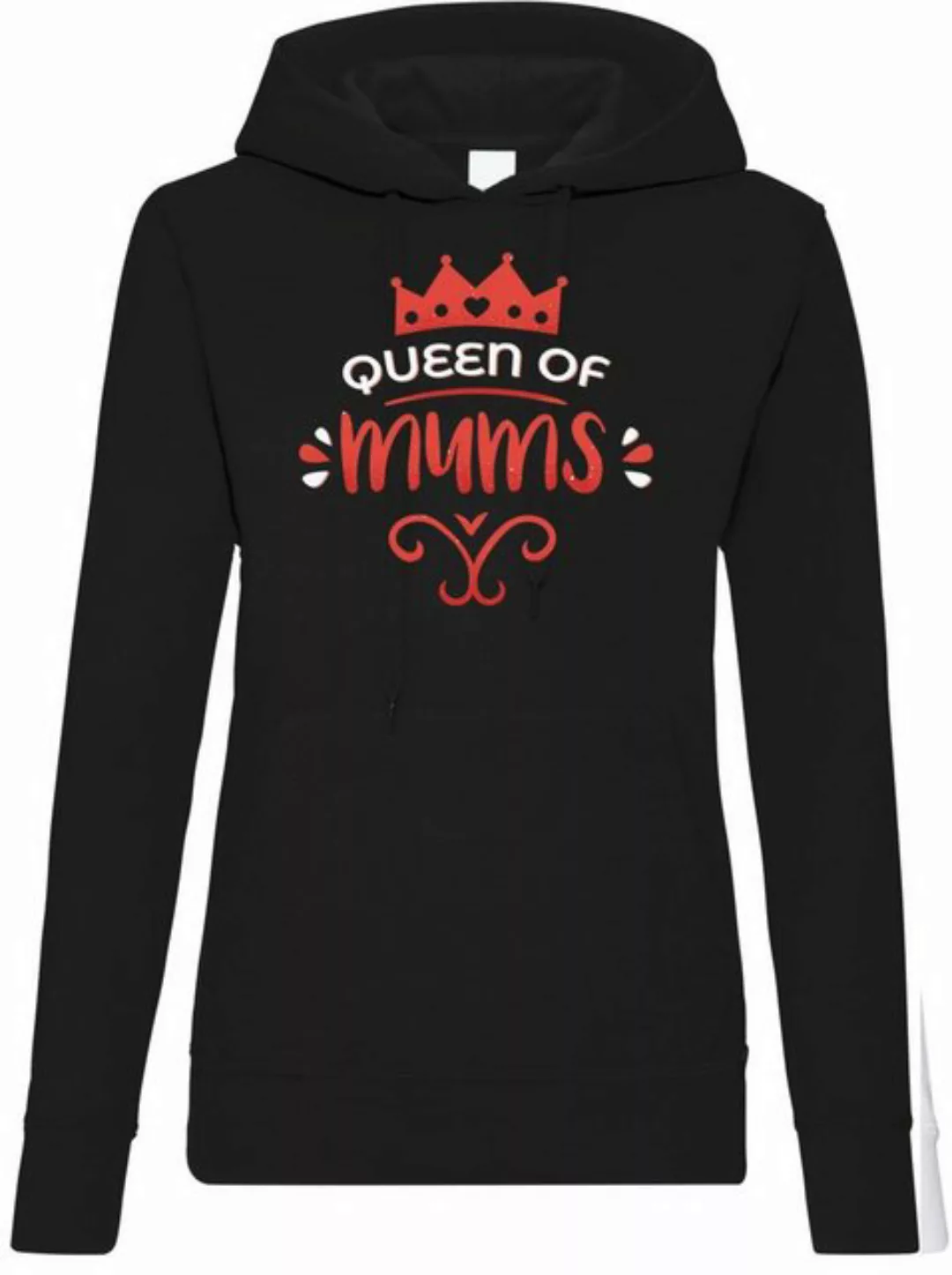 Youth Designz Kapuzenpullover "Queen Of Mums" Damen Hoodie Pullover mit tre günstig online kaufen