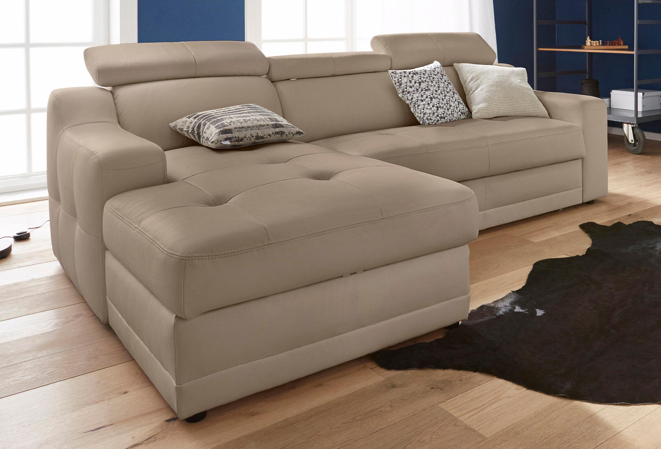 exxpo - sofa fashion Ecksofa »Lotos, bequem und funktionell, L-Form«, mit K günstig online kaufen