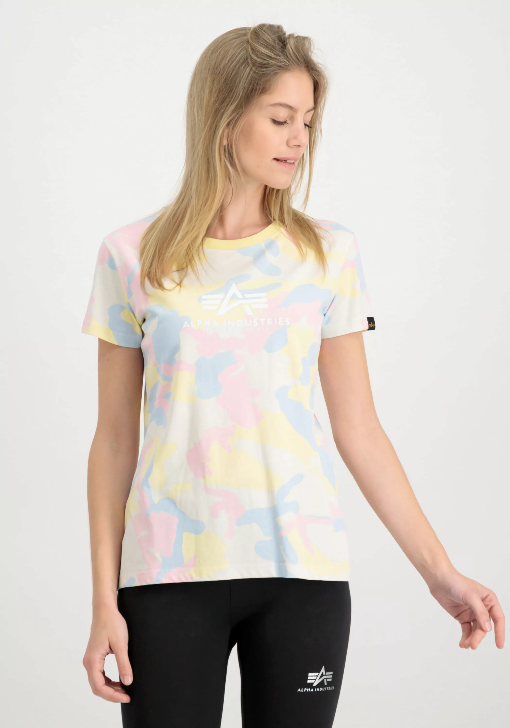 Alpha Industries T-Shirt "Alpha Industries Women - T-Shirts New Camo Basic günstig online kaufen