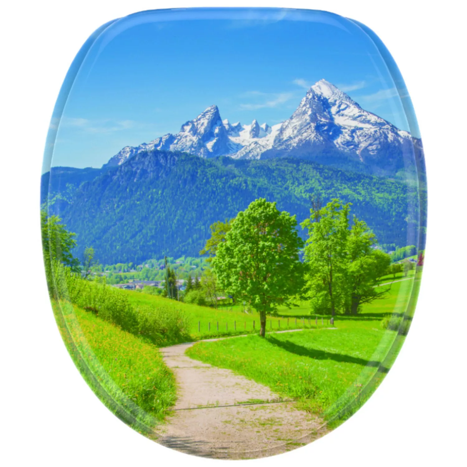 Sanilo WC Sitz mit Absenkautomatik Alpen, Hochwertiger und Stabiler Toilett günstig online kaufen