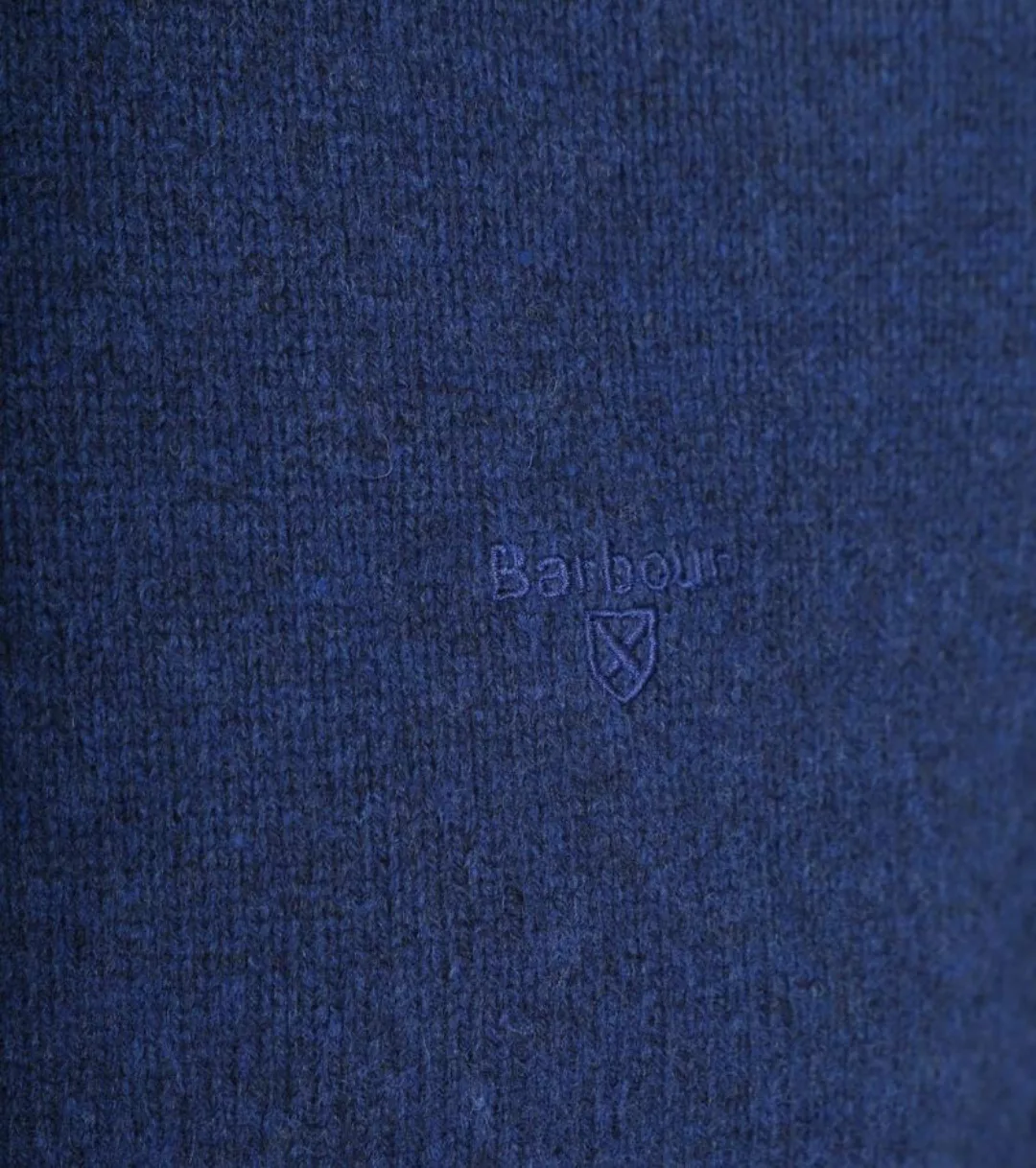 Barbour Grangetown Pullover Wool Kobaltblau - Größe M günstig online kaufen