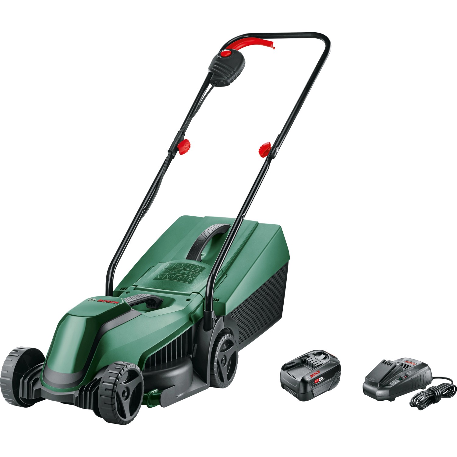 Bosch Akku-Rasenmäher EasyMower mit 18 V/4 Ah-Akku günstig online kaufen