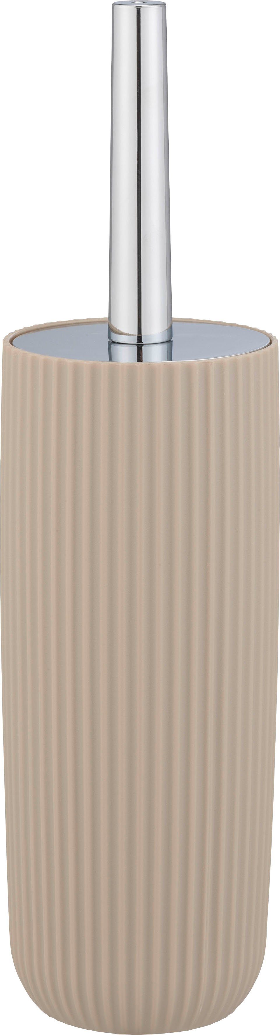WENKO WC-Garnitur "Agropoli", aus Kunststoff, beige, mit geschlosssener For günstig online kaufen