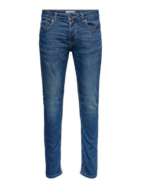 Only & Sons Herren Jeans onsLOOM BLUE JOG PK 8472 - Slim Fit - Blau - Blue günstig online kaufen