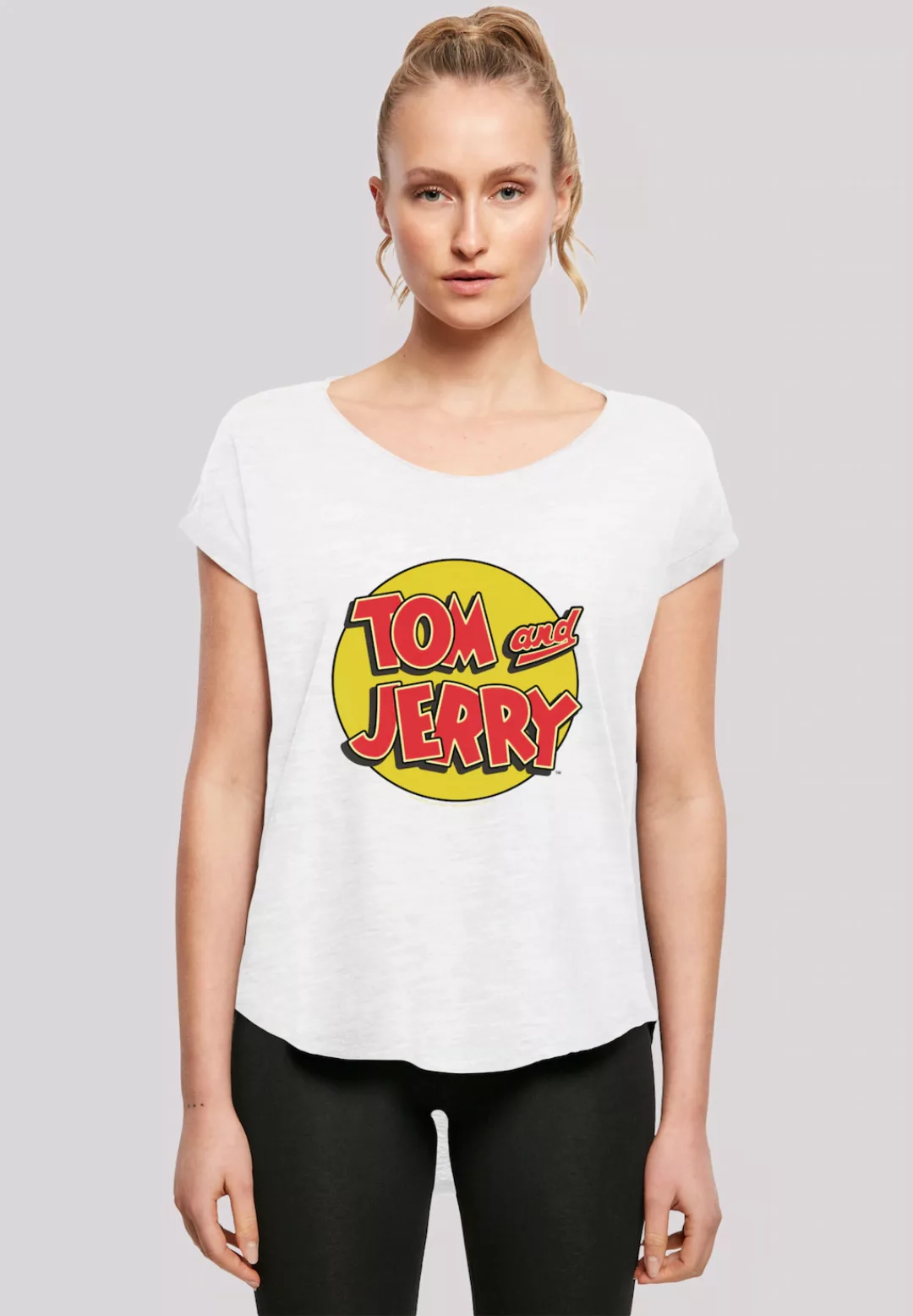 F4NT4STIC T-Shirt "Tom and Jerry TV Serie Circle", Damen,Premium Merch,Lang günstig online kaufen