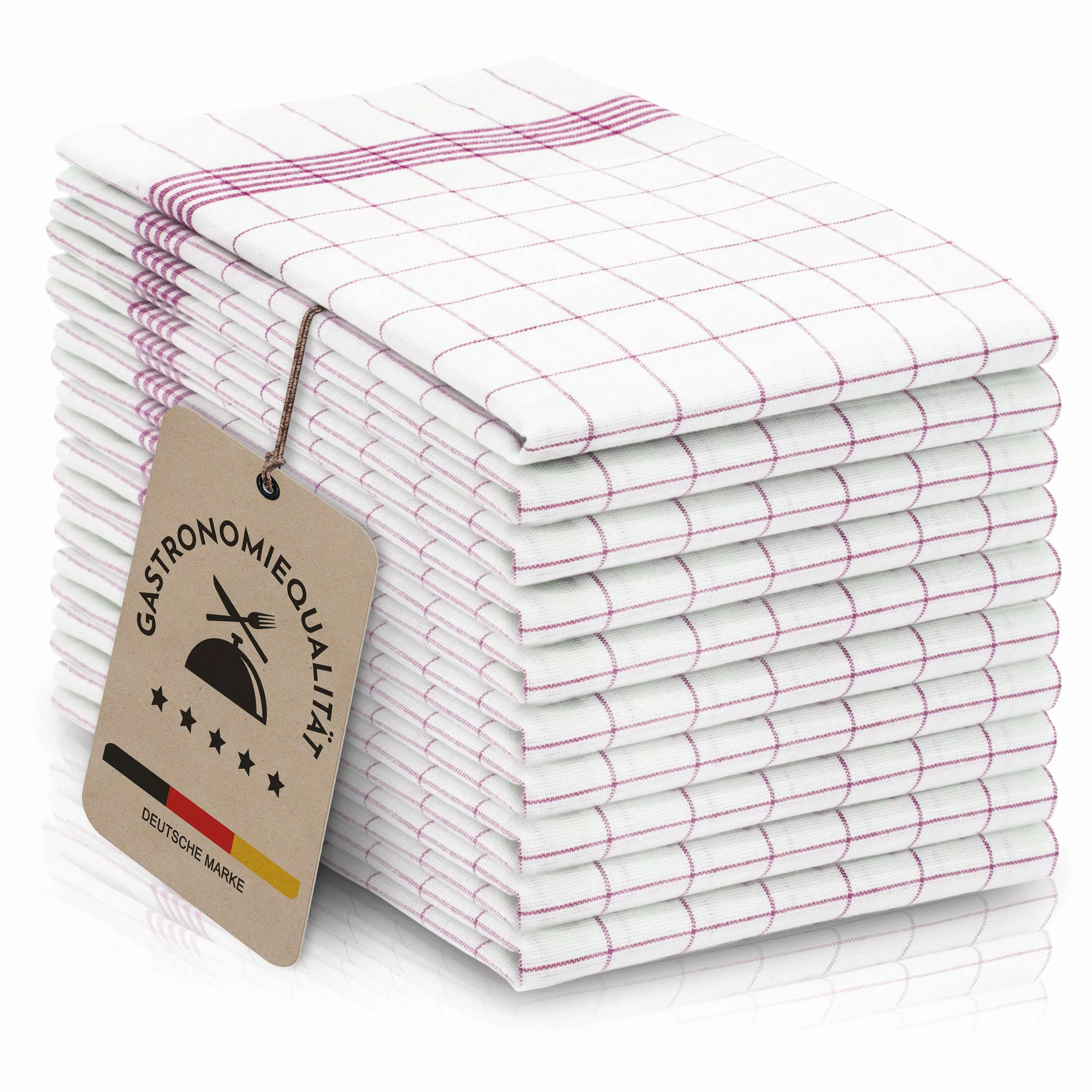 ZOLLNER Geschirrtuch, (Spar-Set, 10-tlg), 50 x günstig online kaufen