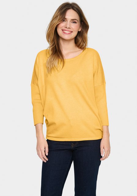 Saint Tropez Rundhalspullover A2561, MilaSZ R-Neck Pullover günstig online kaufen