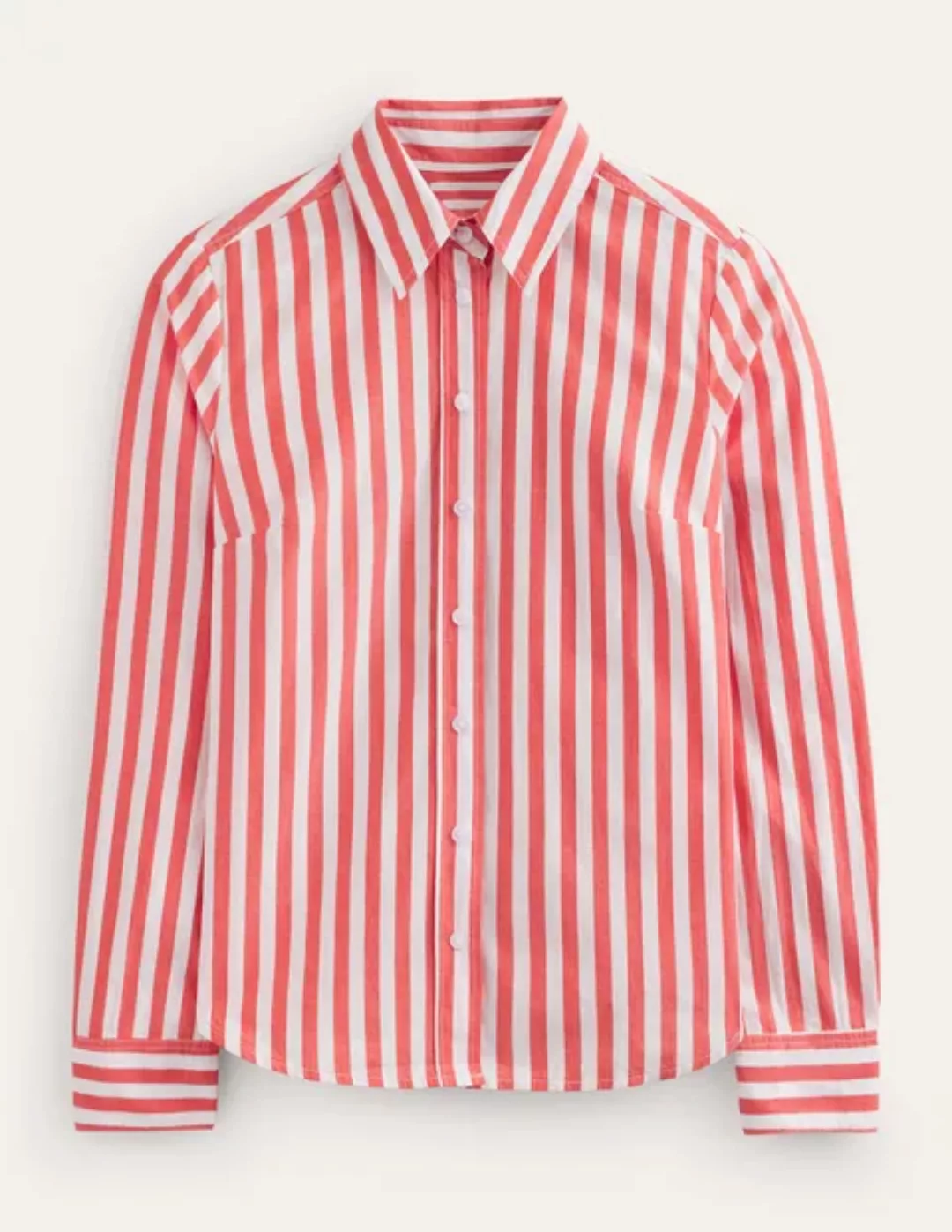 Sienna Baumwollhemd Damen Boden, Leuchtend Rote Streifen günstig online kaufen