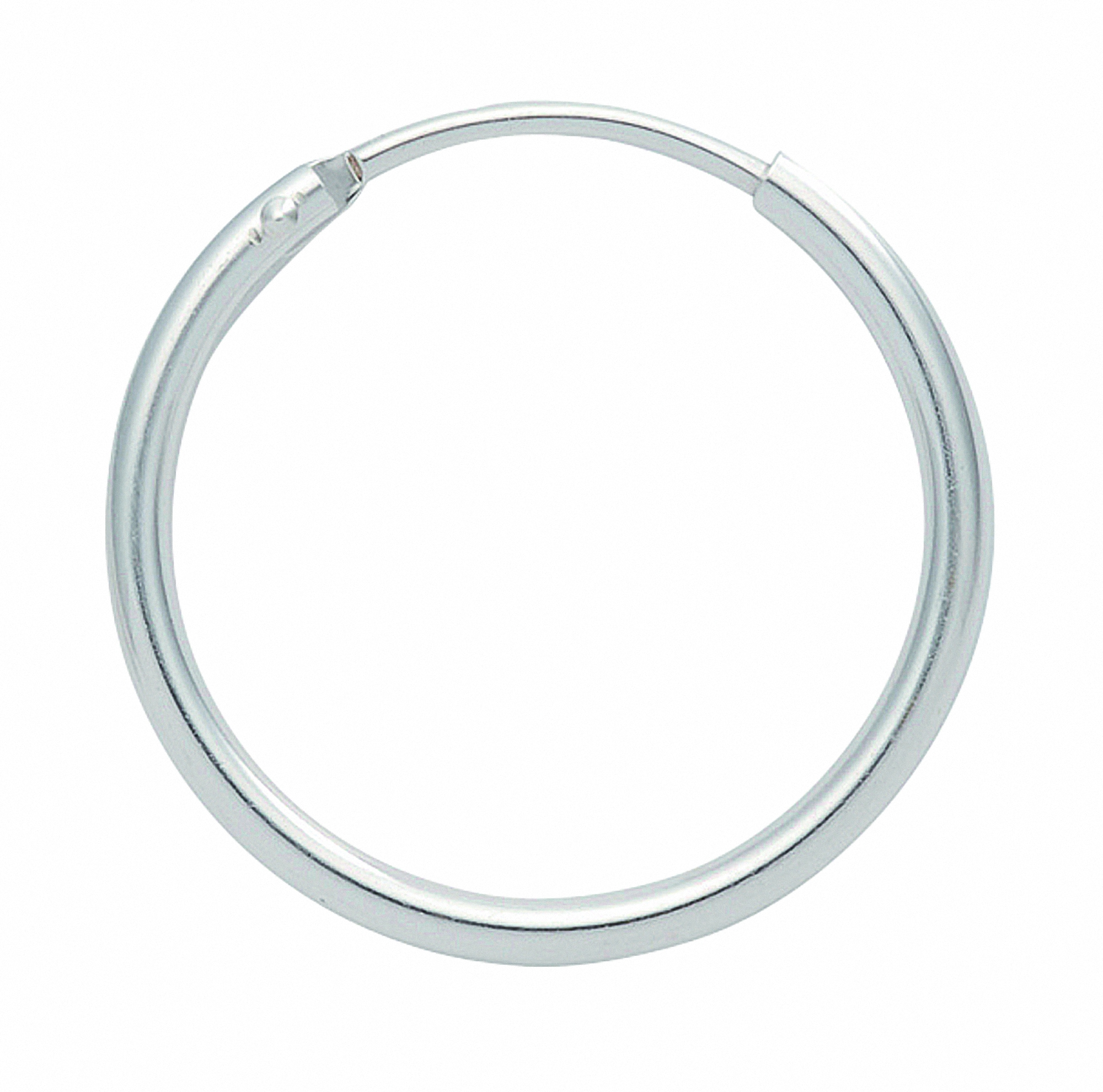 Adelia´s Paar Ohrhänger "1 Paar 925 Silber Ohrringe / Creolen Ø 11 mm", 925 günstig online kaufen