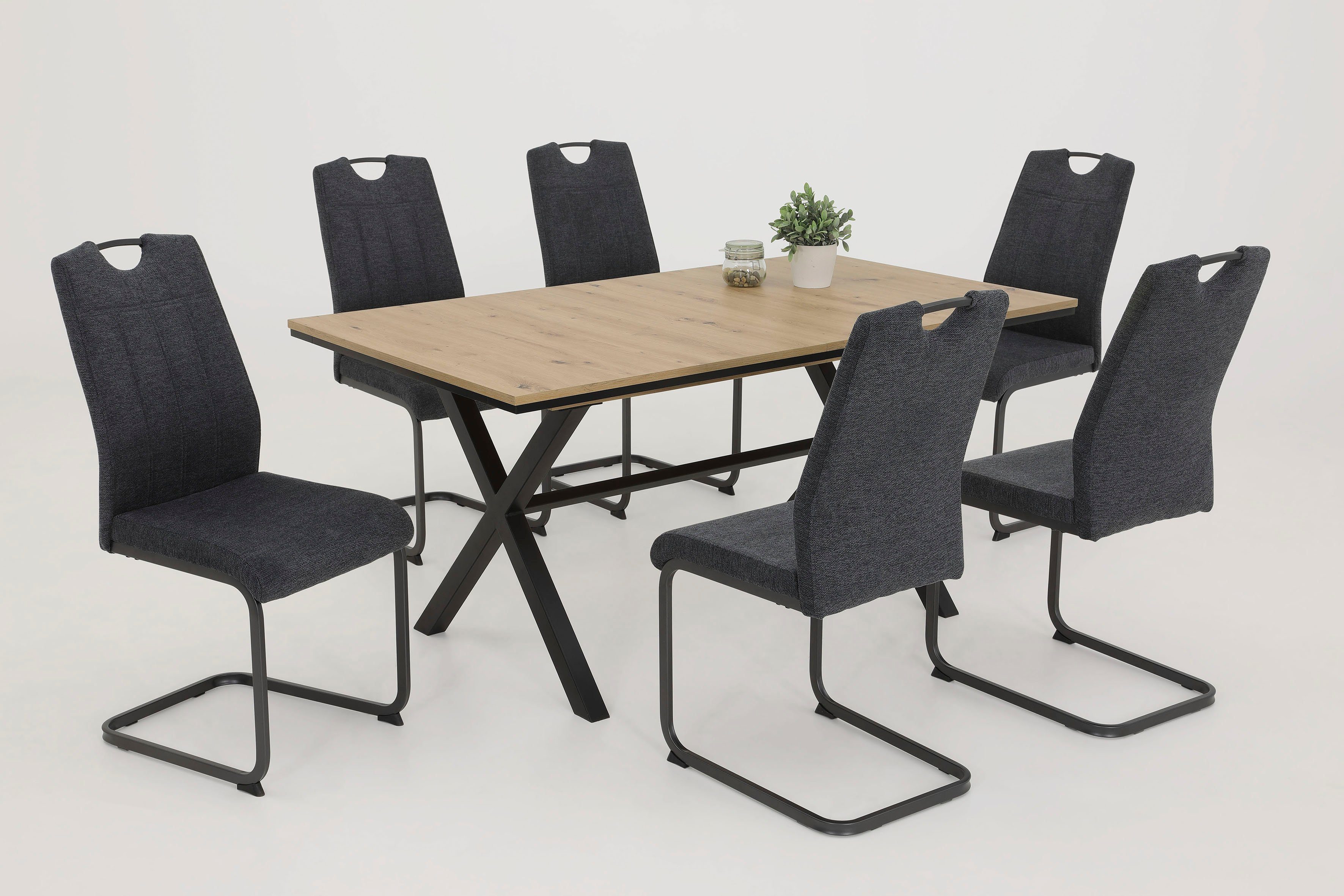 HELA Freischwinger "CHRISTINA", (Set), 4 St., Webstoff, 1, 2 oder 4 Stück, günstig online kaufen