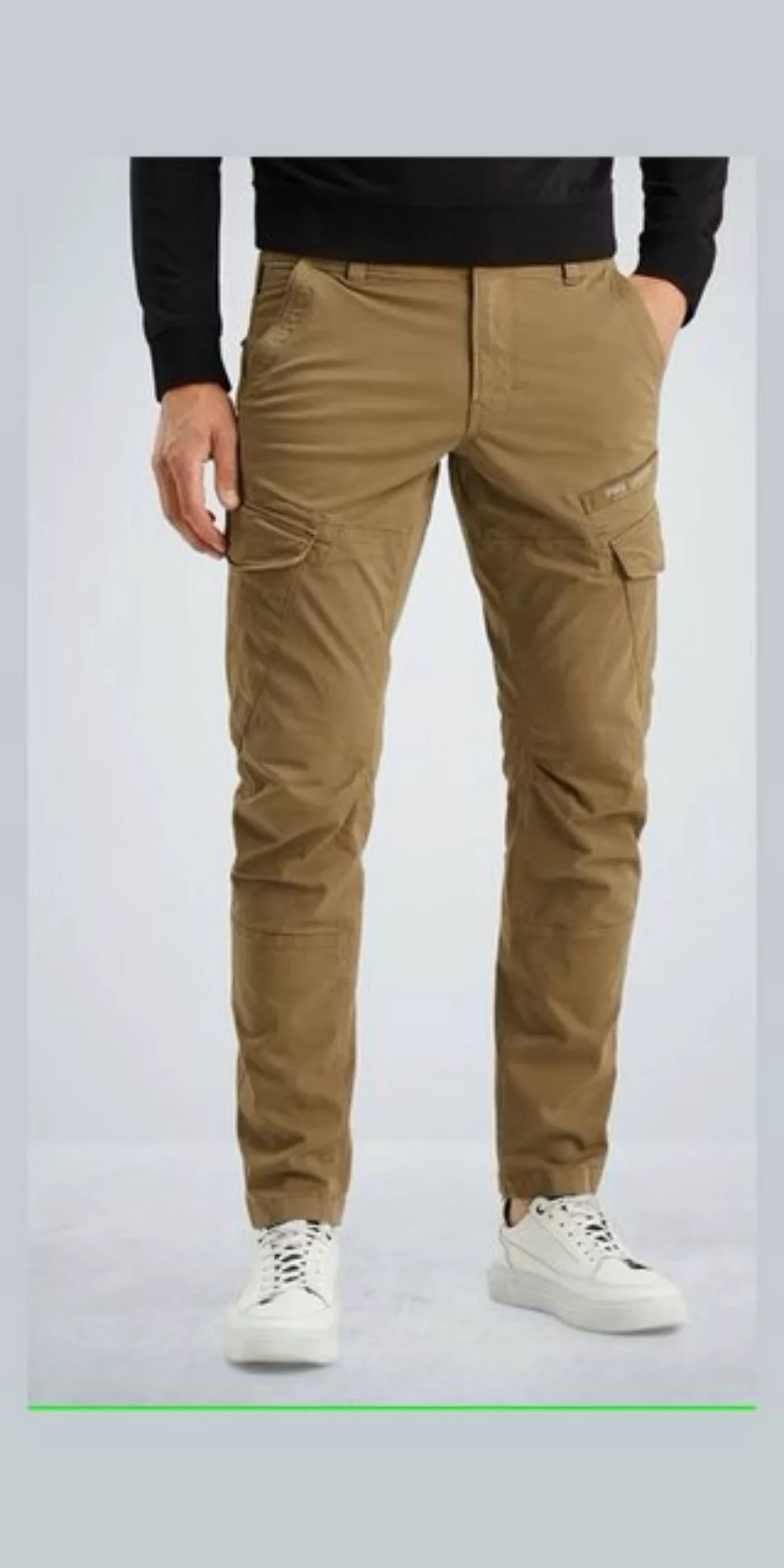 PME LEGEND Cargohose - Cargohose Slim Fit - herbstliche Stoffhose einfarbig günstig online kaufen