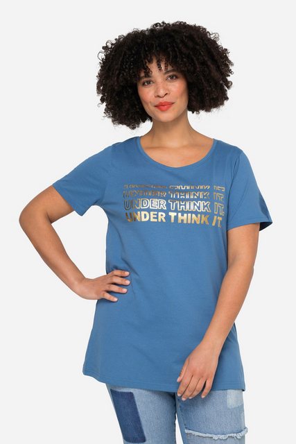 Angel of Style Rundhalsshirt T-Shirt Schriftzug Rundhals Halbarm günstig online kaufen