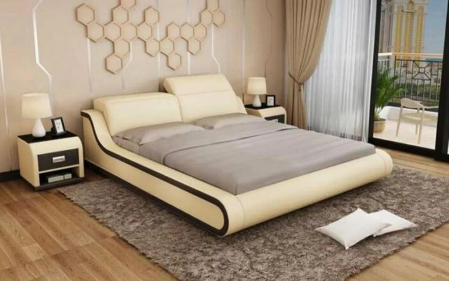 JVmoebel Bett Schlafzimmer Design 180x200 Neu Möbel Luxus Modern Betten günstig online kaufen