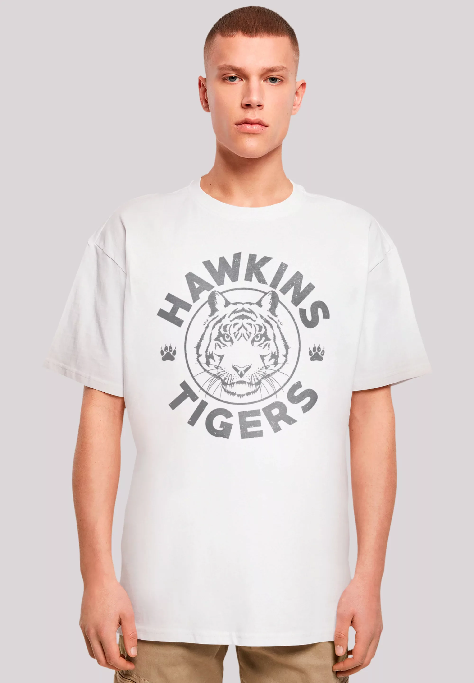 F4NT4STIC T-Shirt "Stranger Things Hawkins Grey Tiger", Premium Qualität günstig online kaufen