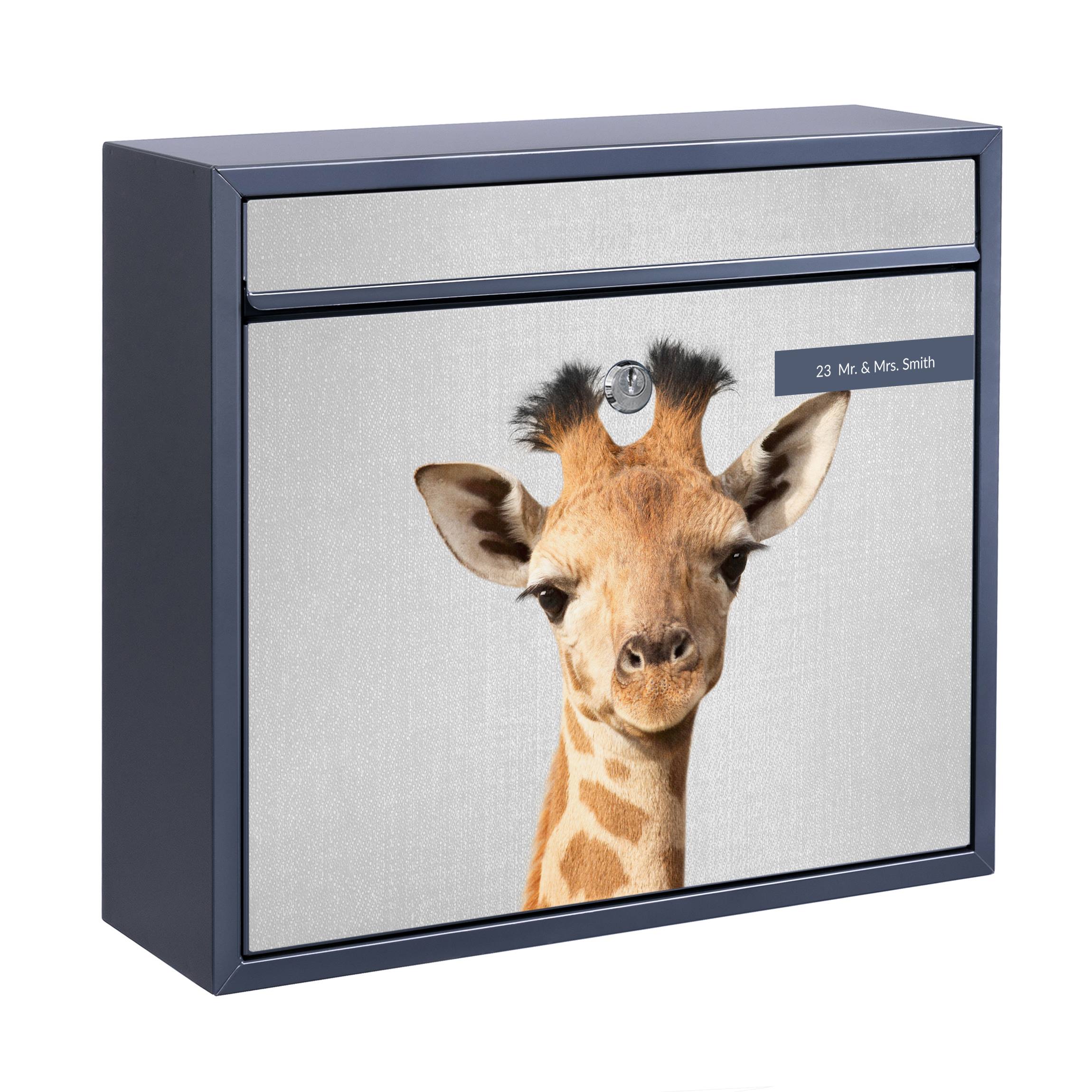 Briefkasten mit eigenem Text Baby Giraffe Gandalf günstig online kaufen