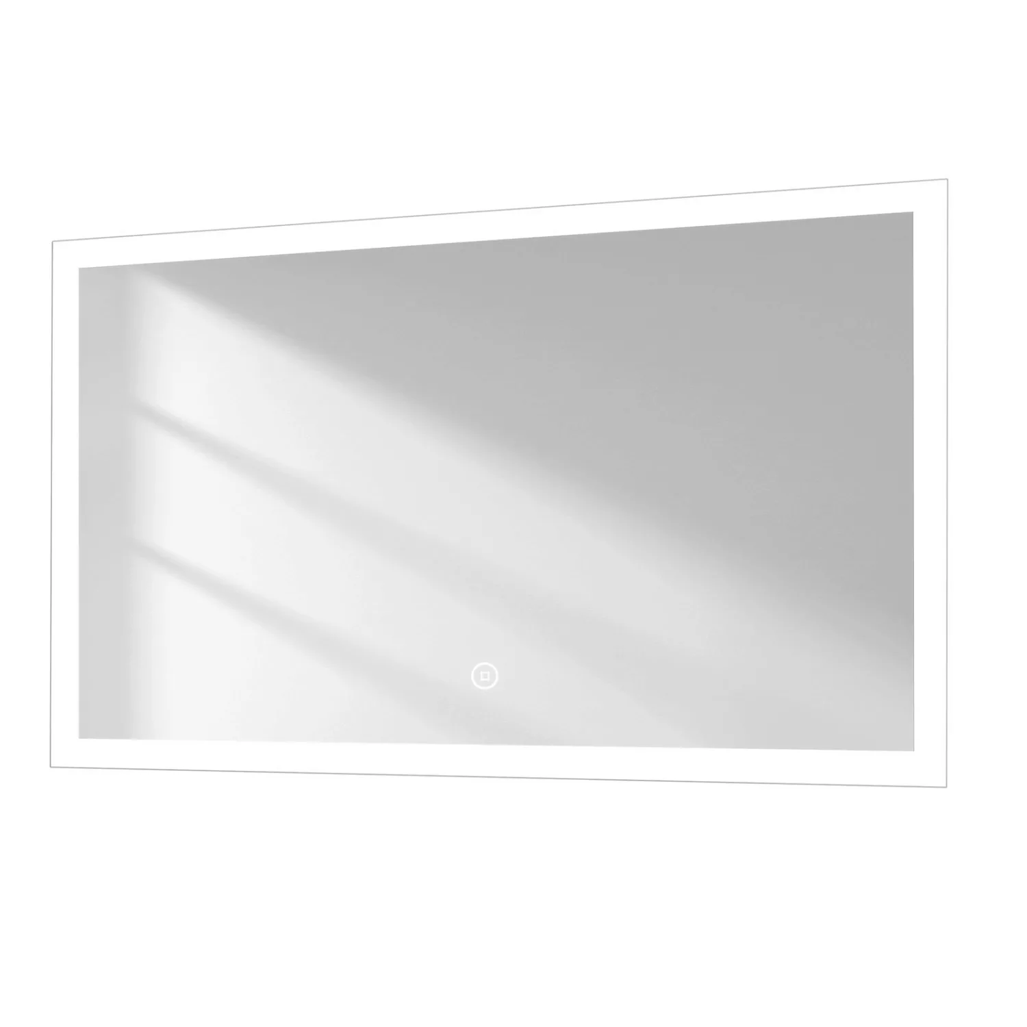 Emke Badspiegel mit Touchschalter 100 x 60cm LED-Spiegel mit KaltweißWarmwe günstig online kaufen