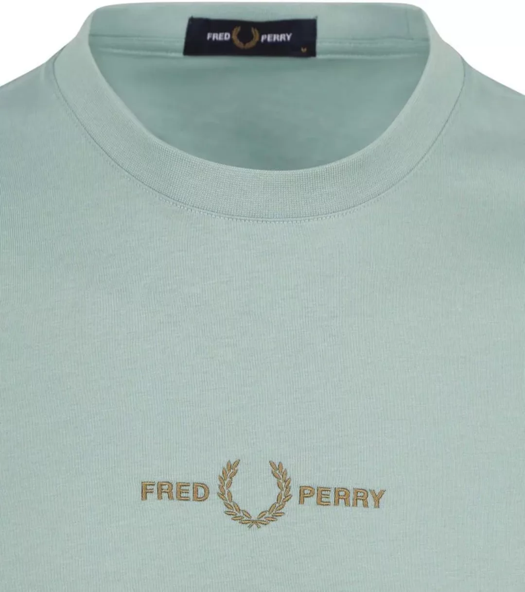Fred Perry T-Shirt M4580 Hellblau - Größe XXL günstig online kaufen